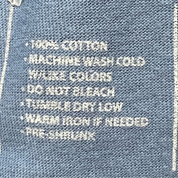 NEFF T-Shirt Graphic Print Tongue Out Crew Long Sleeve Blue Tee - Picture 7 of 12